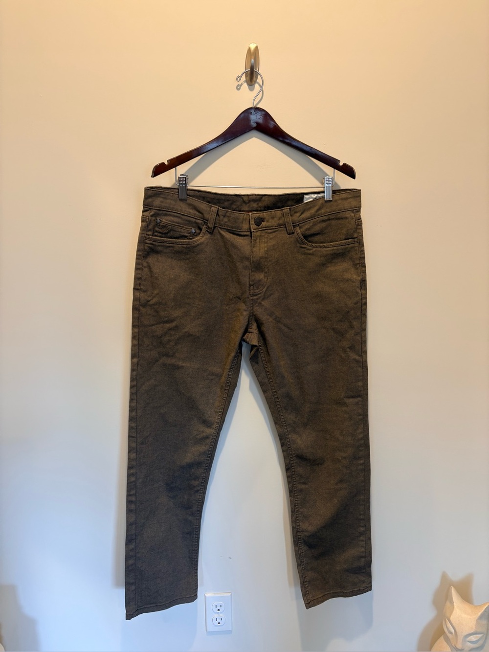 English Laundry Brown Straight Pants